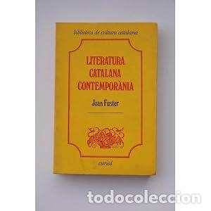 Livros em segunda m&atilde;o: LITERATURA CATALANA CONTEMPOR&Agrave;NIA - Fuster,Joan