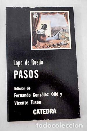 Libros: PASOS Edici&oacute;n de Fernando Gonz&aacute;lez Oll&eacute; - De Rueda,Lope - Foto 1