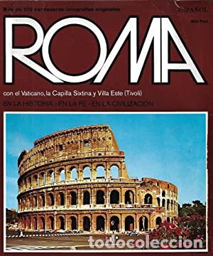 Libros: ROMA CON EL VATICANO LA CAPILLA SIXTINA Y VILLA ESTE (TIVOLI)