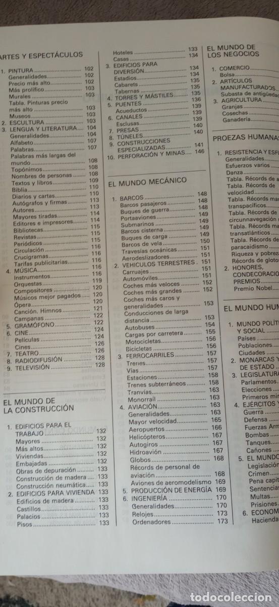 Libros: Libro Guiness de los records 1985 - Foto 8