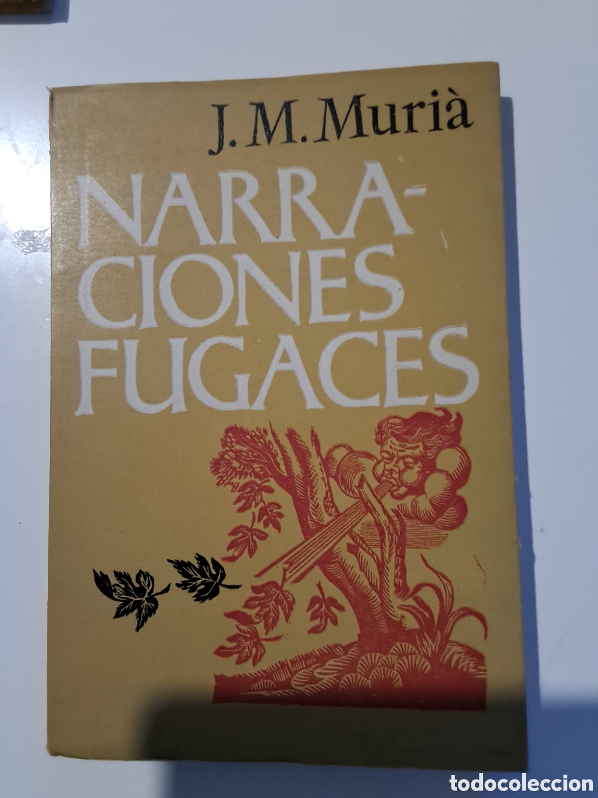 Libros: NARRACIONES FUGACES. J. M. Muri&agrave;