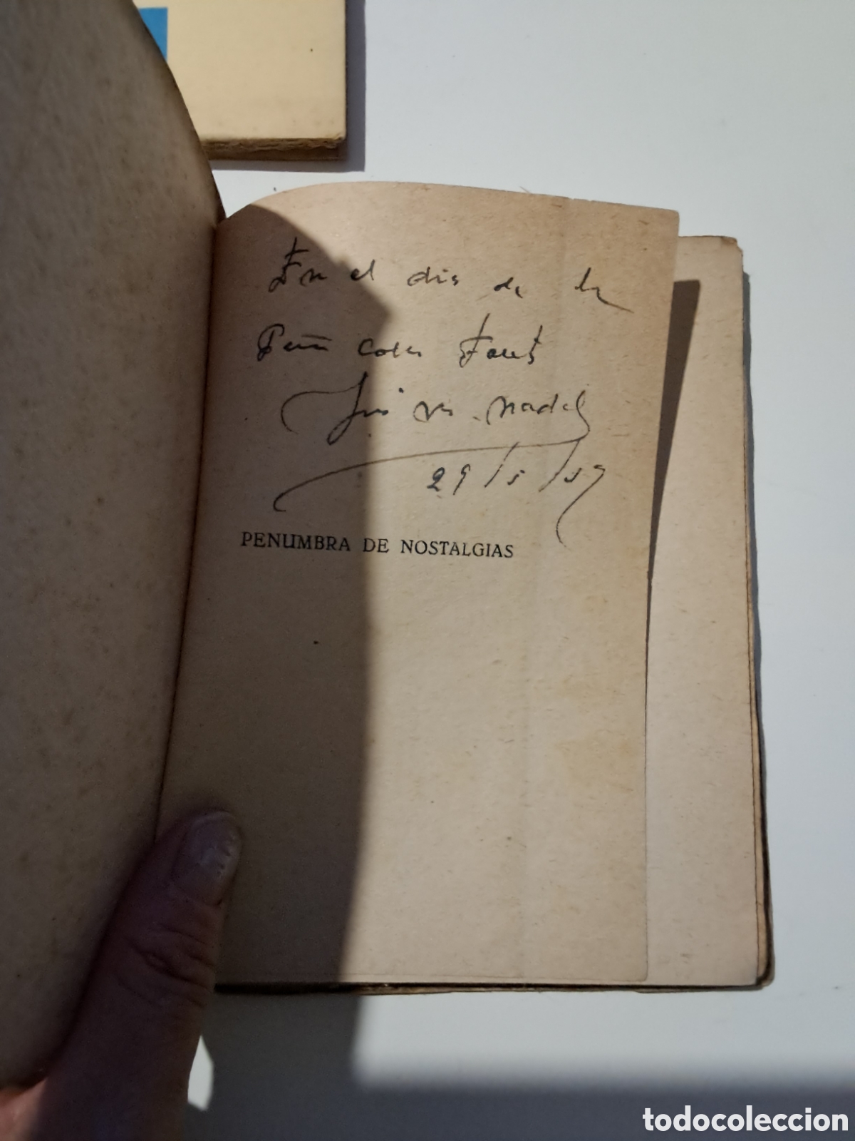 Libros: PENUMBRA DE NOSTALGIAS. Jos&eacute; Mar&iacute;a Nadal. - Foto 3