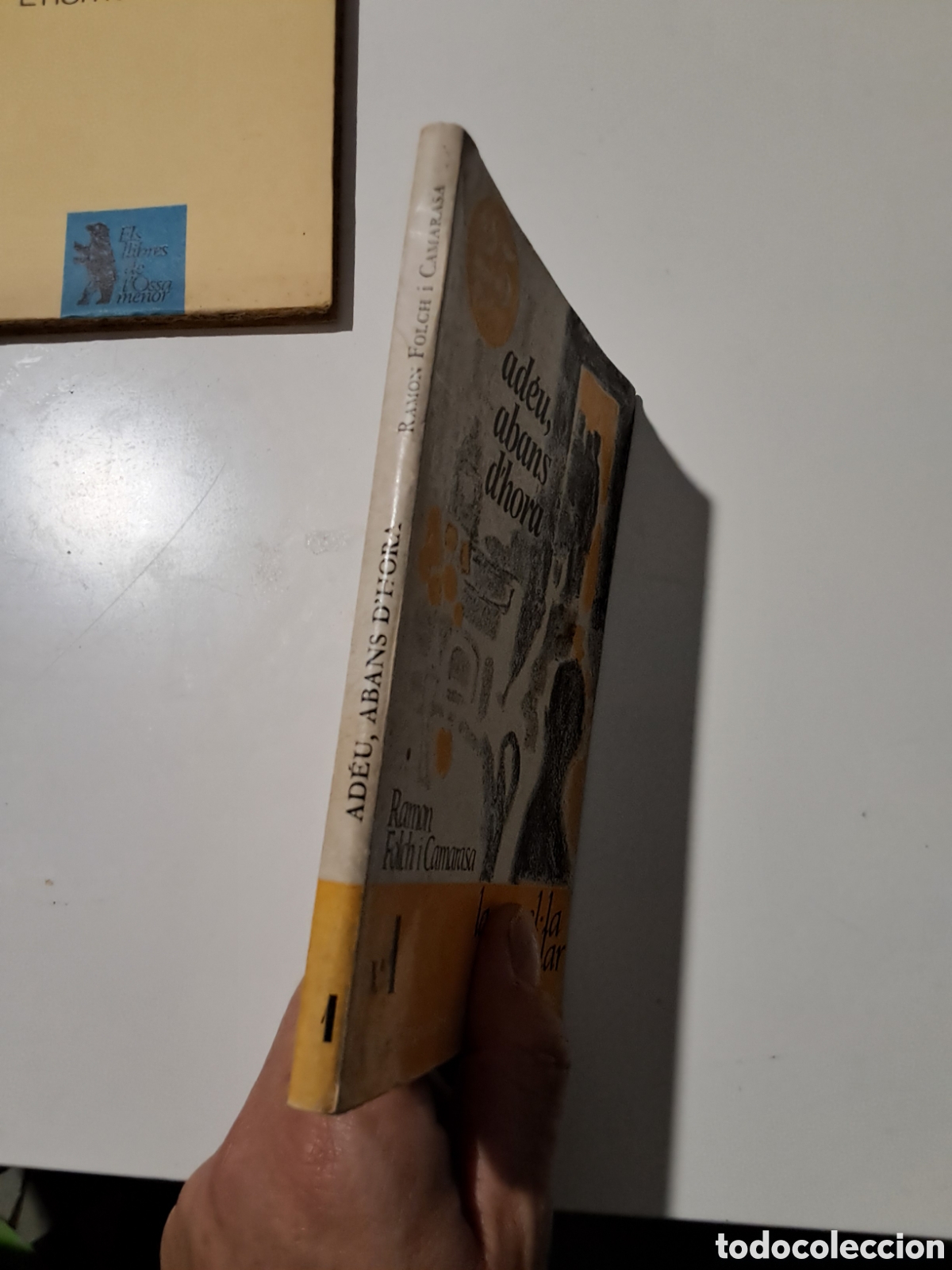 Libros: ADEU, ABANS D,HORA. Ramon Folch i Camarasa. - Foto 2