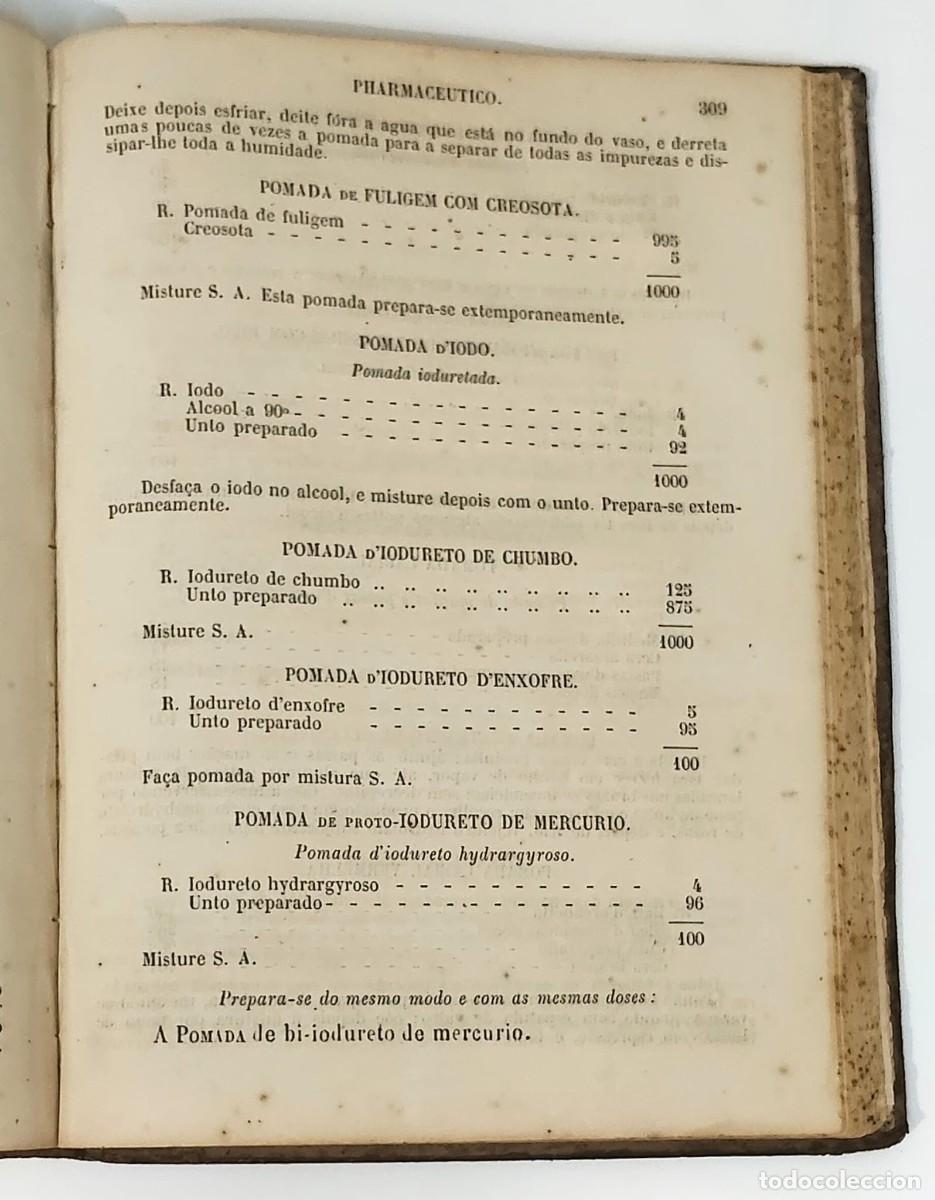 Libros: C&oacute;digo Pharmaceutico Lusitano &mdash; Agostinho Silveira Pinto &mdash; 1858 - Foto 3