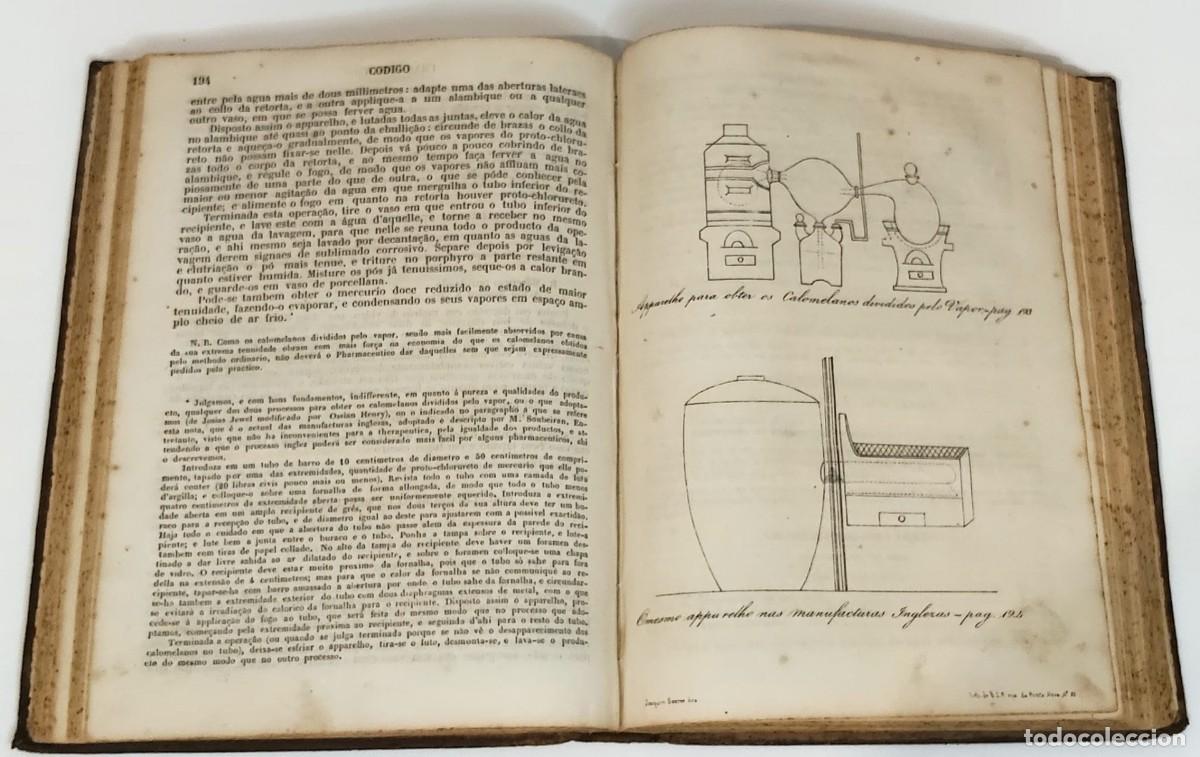 Libros: C&oacute;digo Pharmaceutico Lusitano &mdash; Agostinho Silveira Pinto &mdash; 1858 - Foto 5