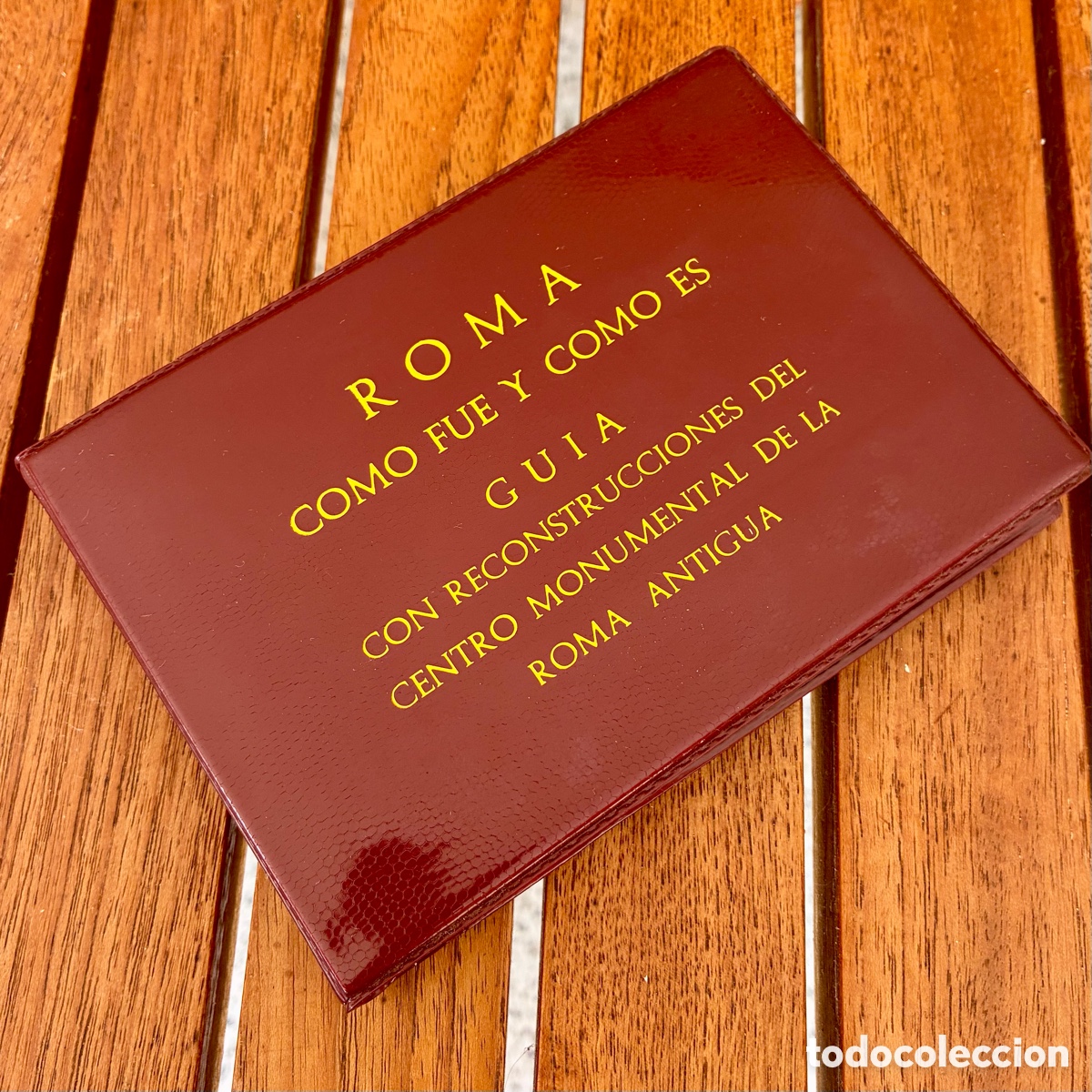 Libros: Gu&iacute;a Roma C&oacute;mo fue y c&oacute;mo es. Ed. Vision - Impecable, con sello original