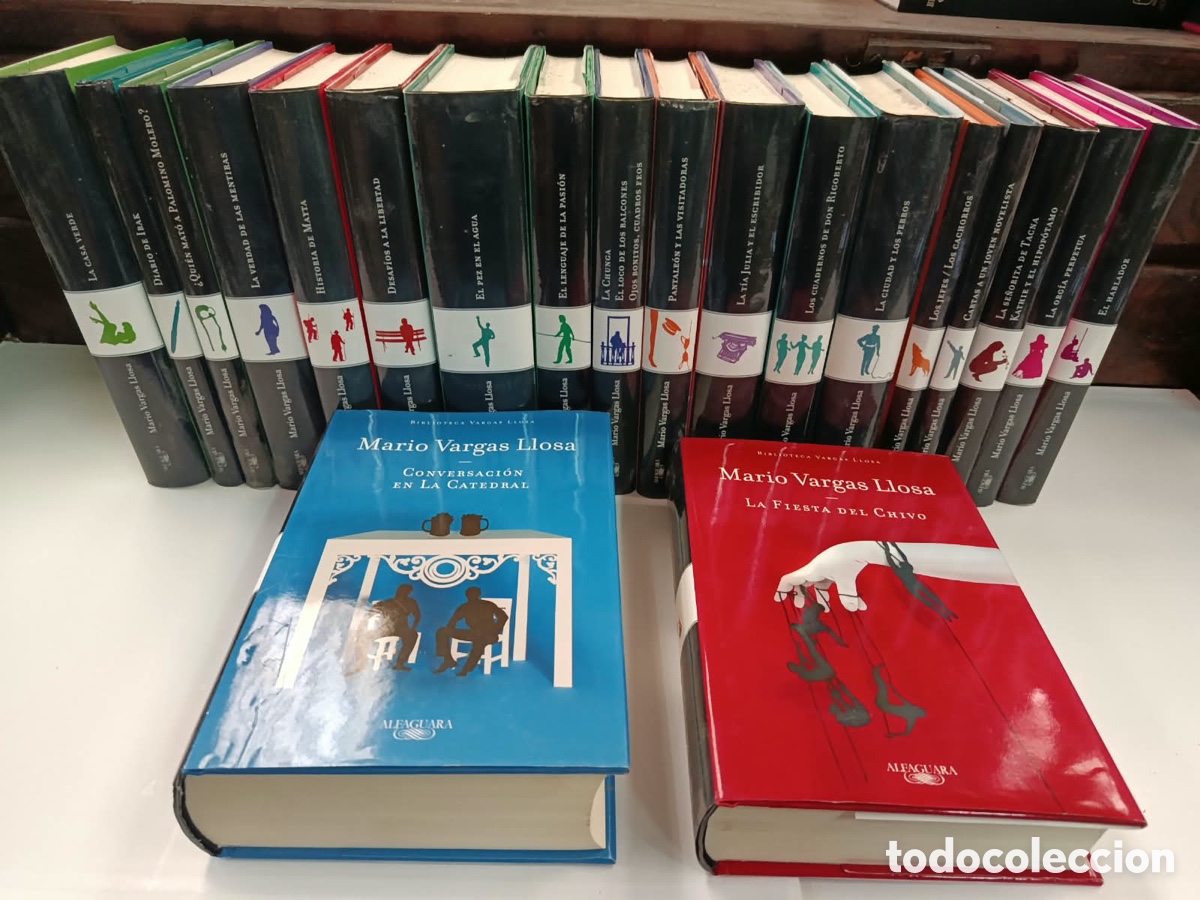 books: Mario Vargas Llosa - Conversaci&oacute;n en la catedral 20 vol&uacute;menes