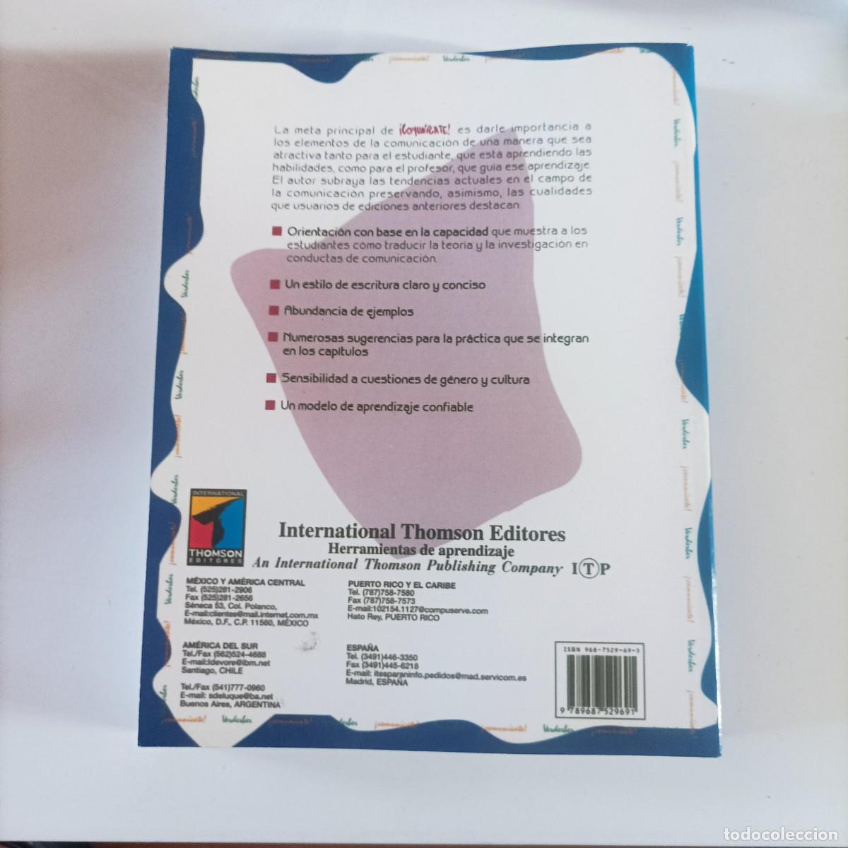 Libros: &iexcl;Comun&iacute;cate! Verderber, Rudolph F. TAPA BLANDA EN ESPA&Ntilde;OL - Foto 2