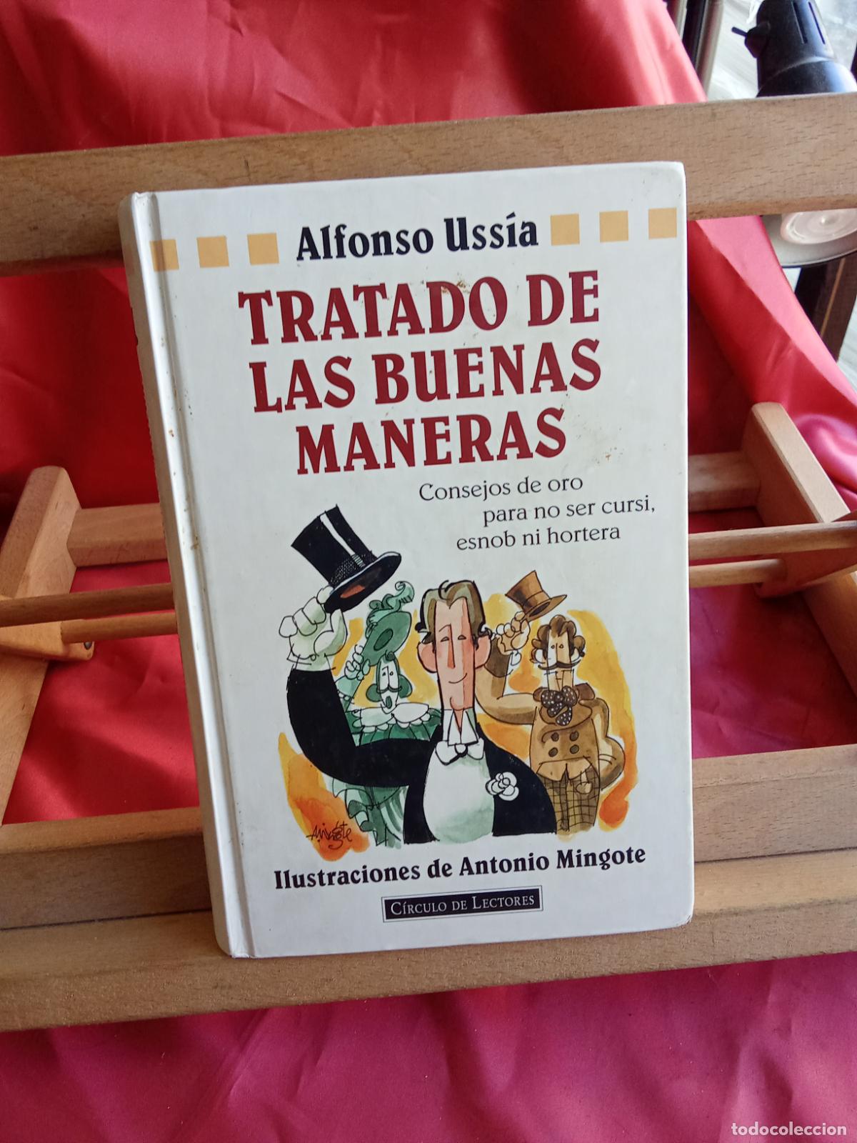 Libros: Tratando de las buenas maneras. Alfonso Uss&iacute;a L.4364-1856 circulo