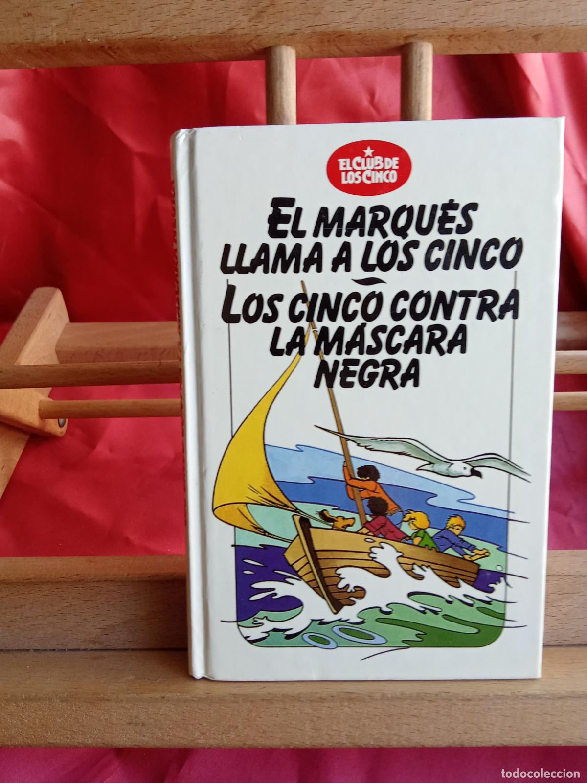 Libros: El marqu&eacute;s llama a los cinco - Los cinco contra la m&aacute;scara negra. Enid Blyton L.12229-960