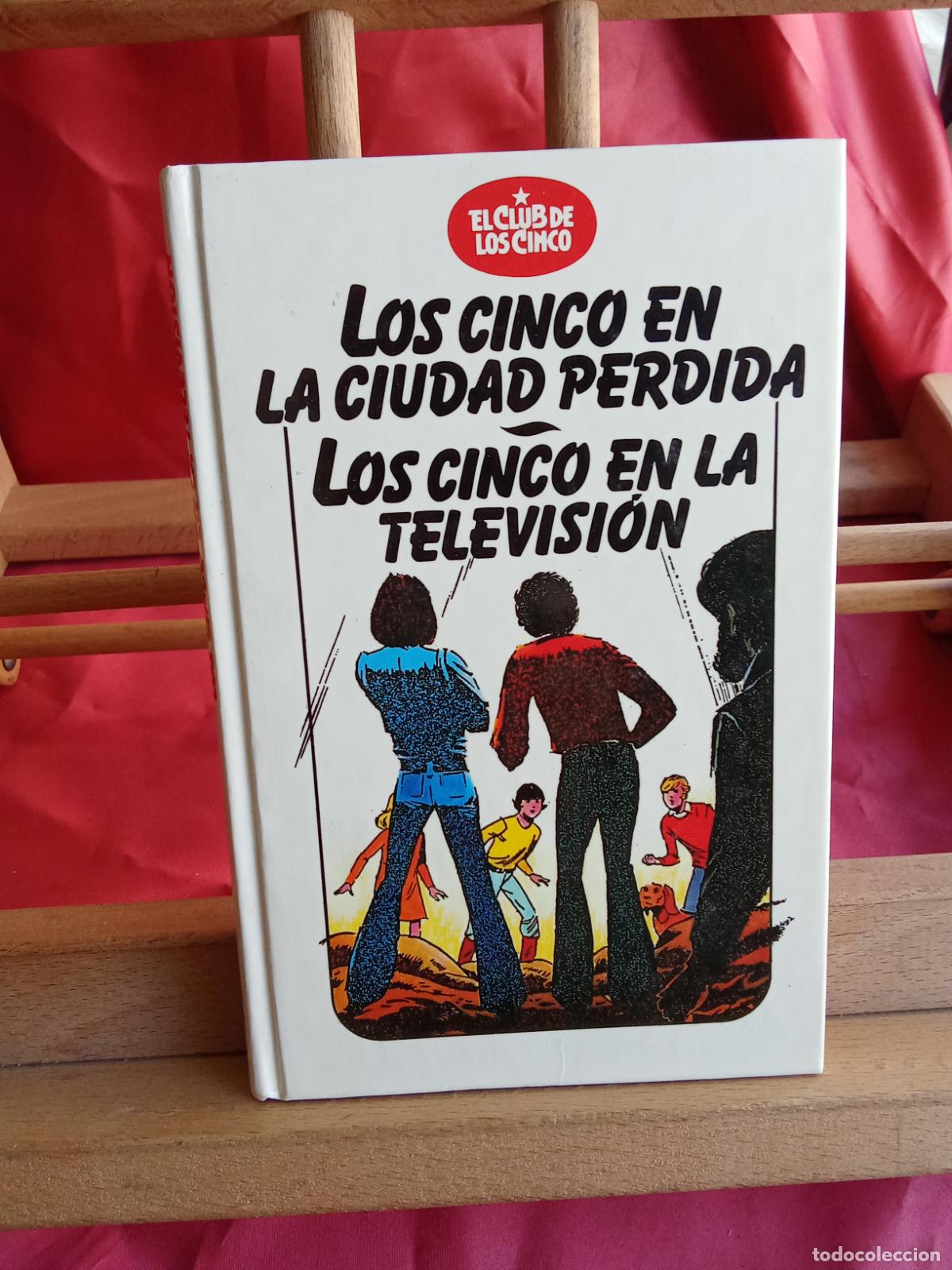 Libros: Los cinco en la ciudad perdida - Los cinco en la televisi&oacute;n. Enid Blyton L.12229-966