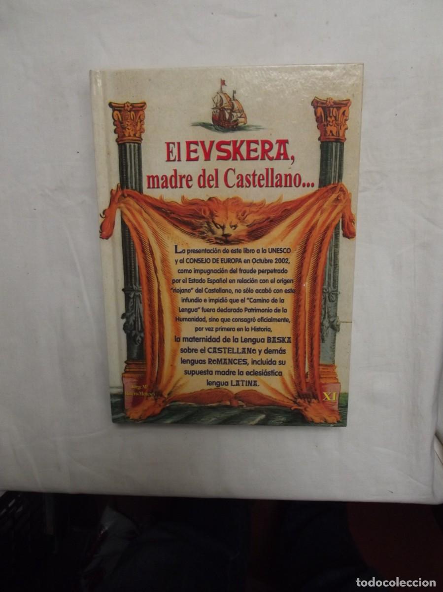 Libros: EL EUSKERA MADRE DEL CASTELLANO DE JORGE MARIA RIBERO - Foto 1