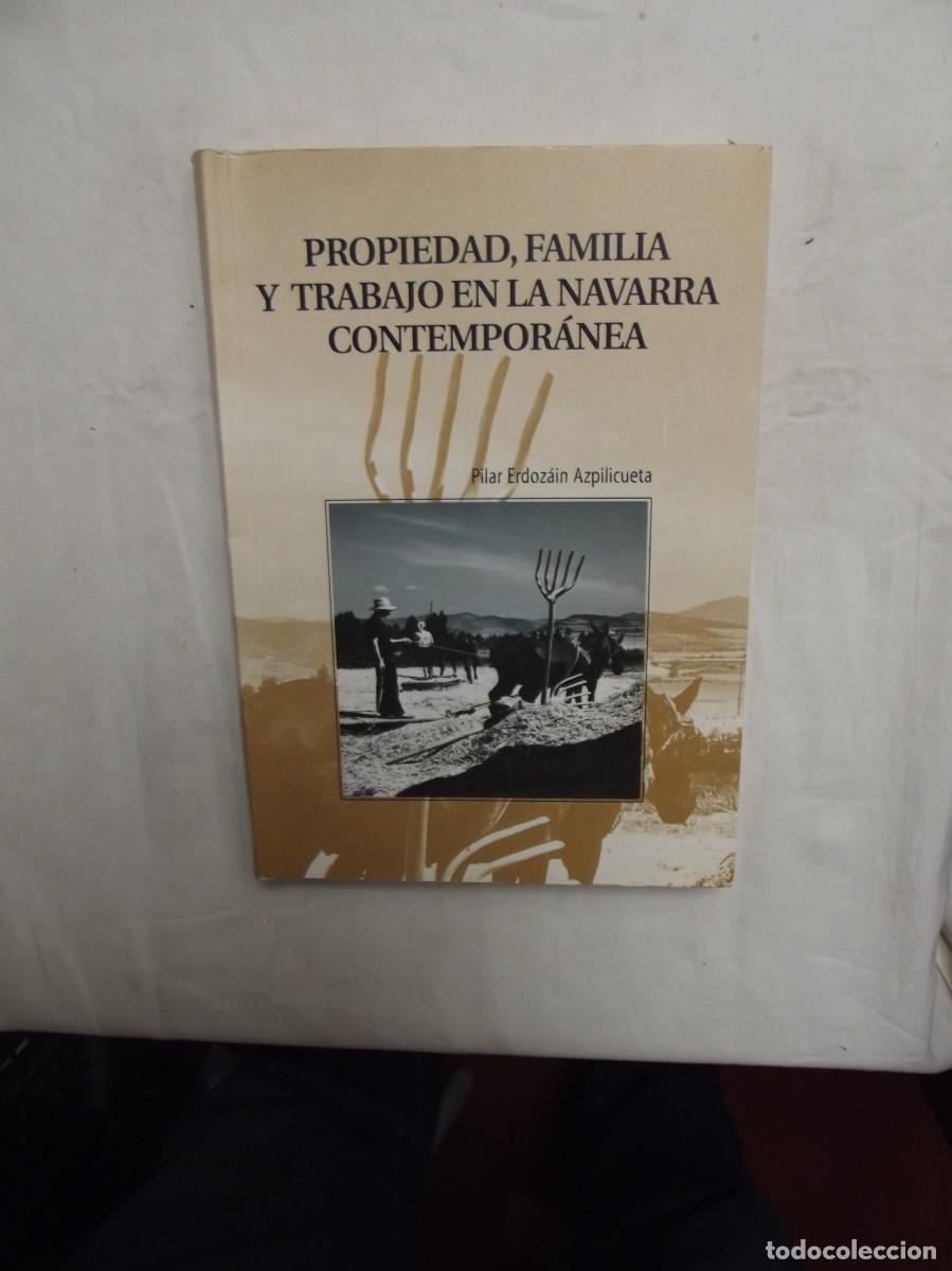 B&uuml;cher: PROPIEDAD , FAMILIA Y TRABAJO EN LA NAVARRA CONTEMPORANEA DE PILAR ENDOZAIN AZPILICUETA