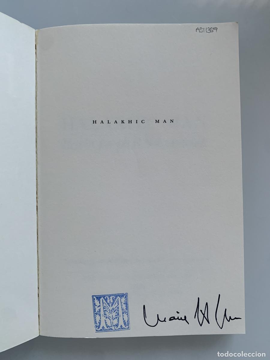 Libros: HALAKHIC MAN - Rabbi Joseph B. Soloveitchik - Foto 2