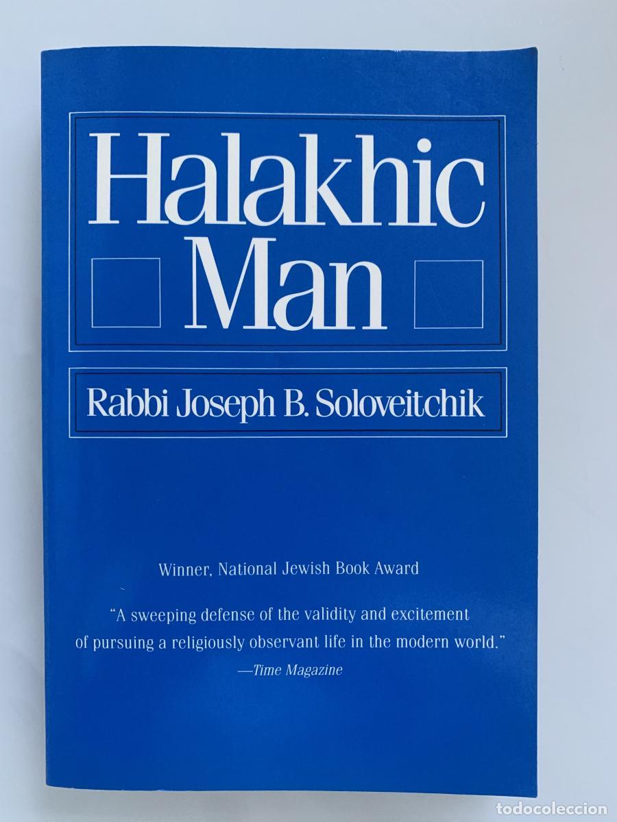 Libros: HALAKHIC MAN - Rabbi Joseph B. Soloveitchik - Foto 1