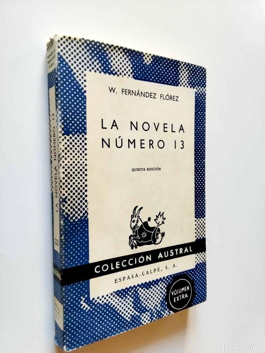 Livros em segunda m&atilde;o: Wenceslao Fern&aacute;ndez Fl&oacute;rez - La novela n&uacute;mero 13