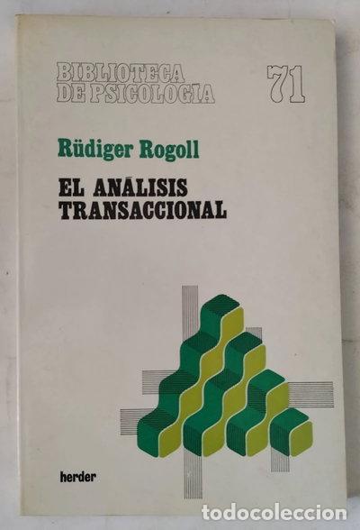 Livros em segunda m&atilde;o: El an&aacute;lisis transaccional- 9788425411601