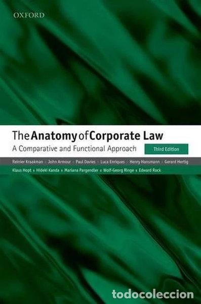 B&uuml;cher: The Anatomy of Corporate Law- 9780198724315