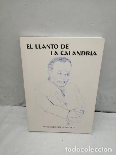 books: El llanto de la calandria- 9788460546412