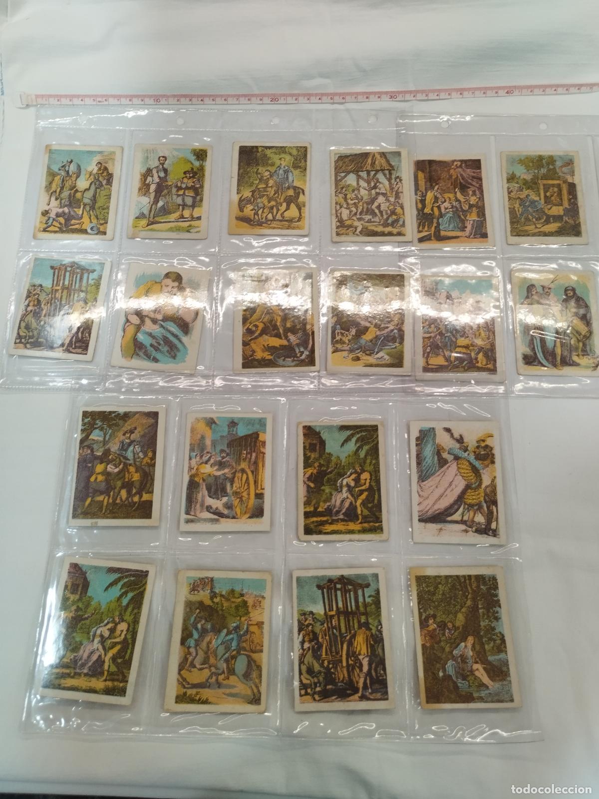 Livres: CROMOS DON QUIJOTE &rdquo;Colecci&oacute;n 24 cromos&rdquo;, 20 de 24. - Faltan: 21,22,23,24
