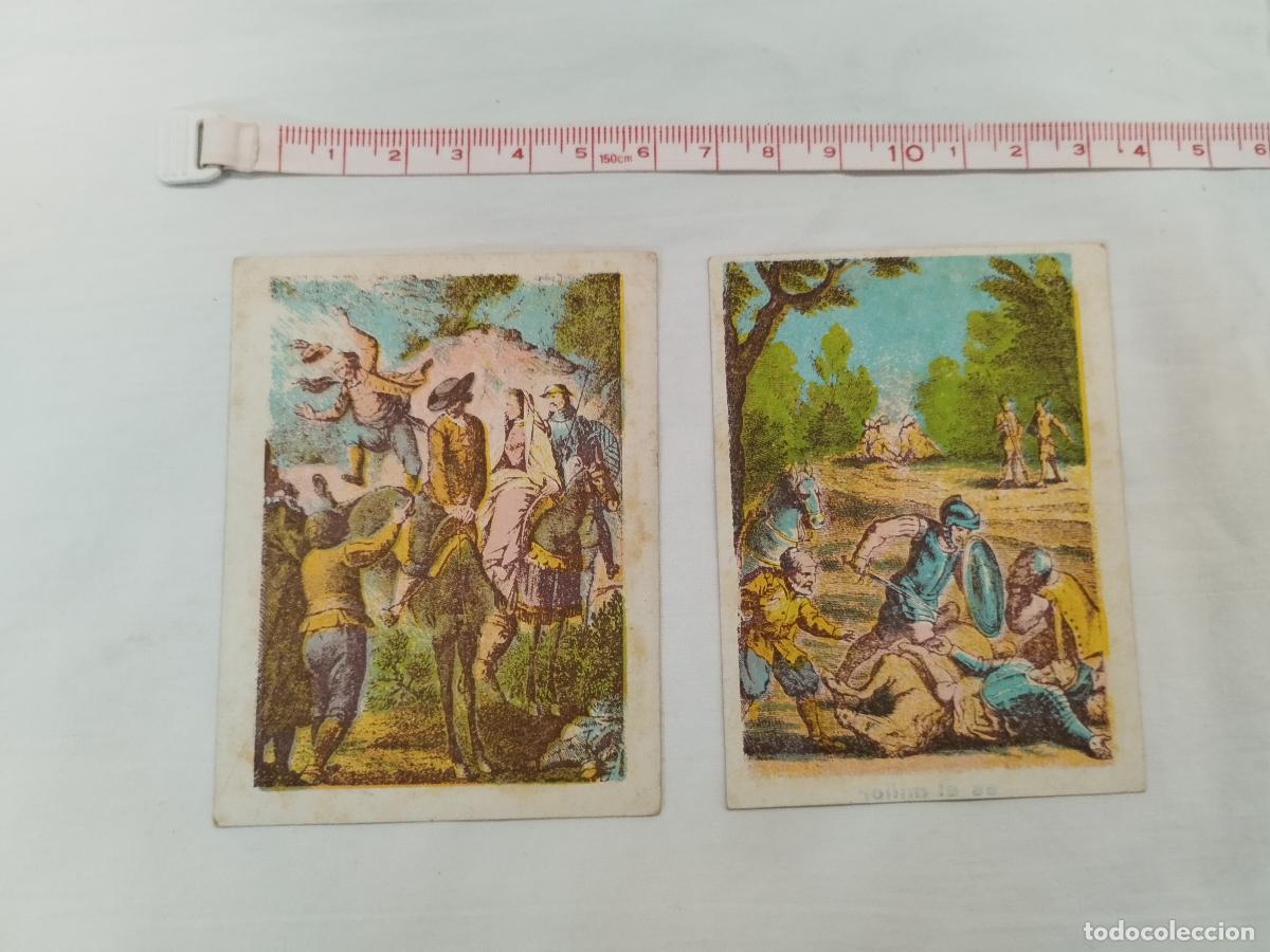 Libros: CROMOS DON QUIJOTE XOCOLATA JUNCOSA . N&ordm;11 y N&ordm; 12. - Gr&agrave;ficas Vior