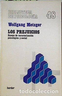 Libri di seconda mano: Los prejuicios- 9788425407697
