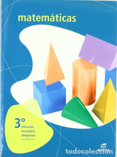 Libros: Matem&aacute;ticas 3&ordm; ESO- 9788497714273
