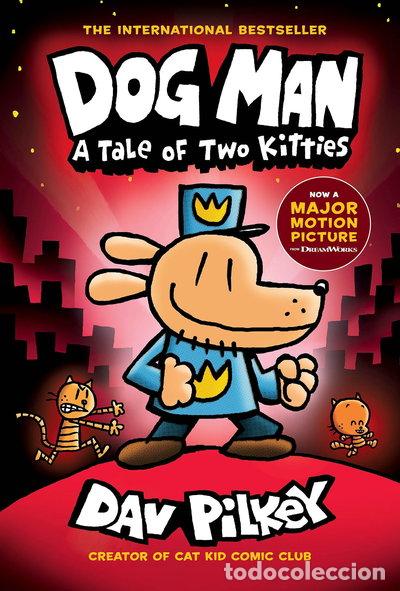 Livros em segunda m&atilde;o: Dog Man: A Tale of Two Kitties- 9781338741056