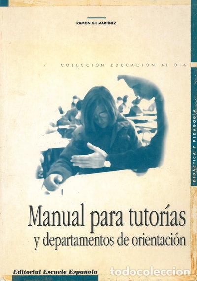 books: Manual para tutor&iacute;as y departamentos de orientaci&oacute;n- 9788433107589