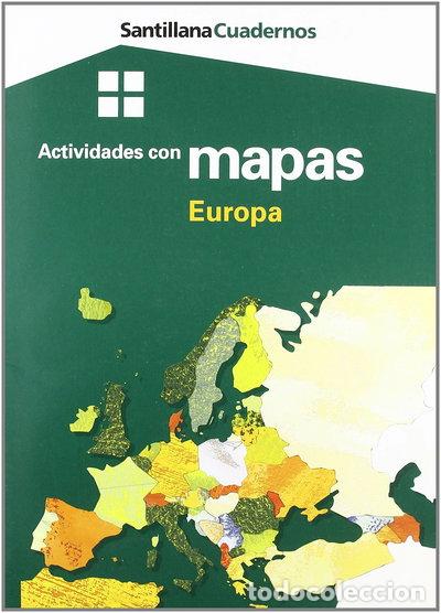 Libros: Actividades con mapas, Europa- 9788429471816 - Foto 1