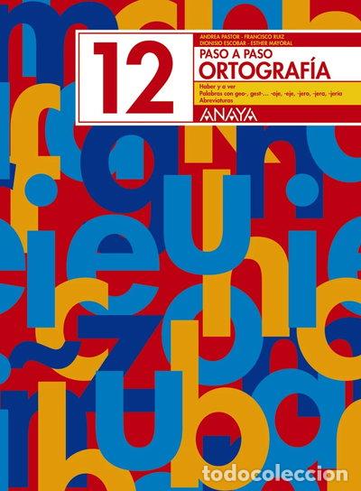 books: Ortograf&iacute;a 12- 9788466717809