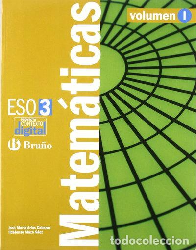 Livres: ContextoDigital Matem&aacute;ticas 3 ESO- 9788421668320