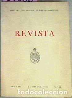 Libri di seconda mano: Revista del Instituto Jos&eacute; Cornide de Estudios Coru&ntilde;eses N&ordm; 22- 9788450503340