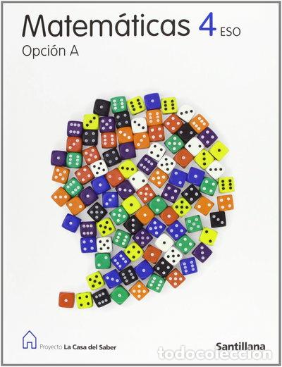 Livros em segunda m&atilde;o: Matem&aacute;ticas 4 ESO Opci&oacute;n A- 9788429409529