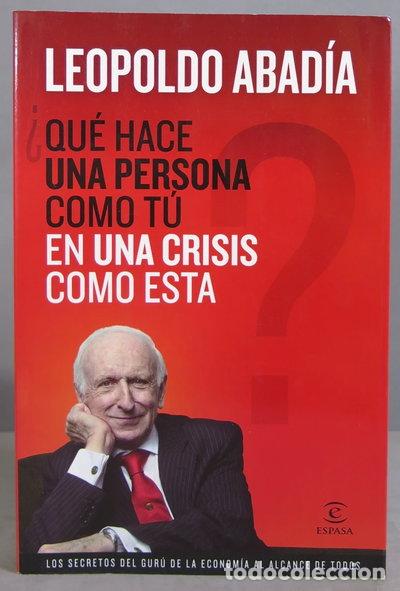 Libros: &iquest;Qu&eacute; hace una persona como t&uacute; en una crisis como esta?- 9788467034400