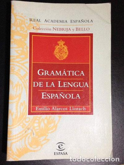 Libros: Gram&aacute;tica de la lengua espa&ntilde;ola- 9788423979165