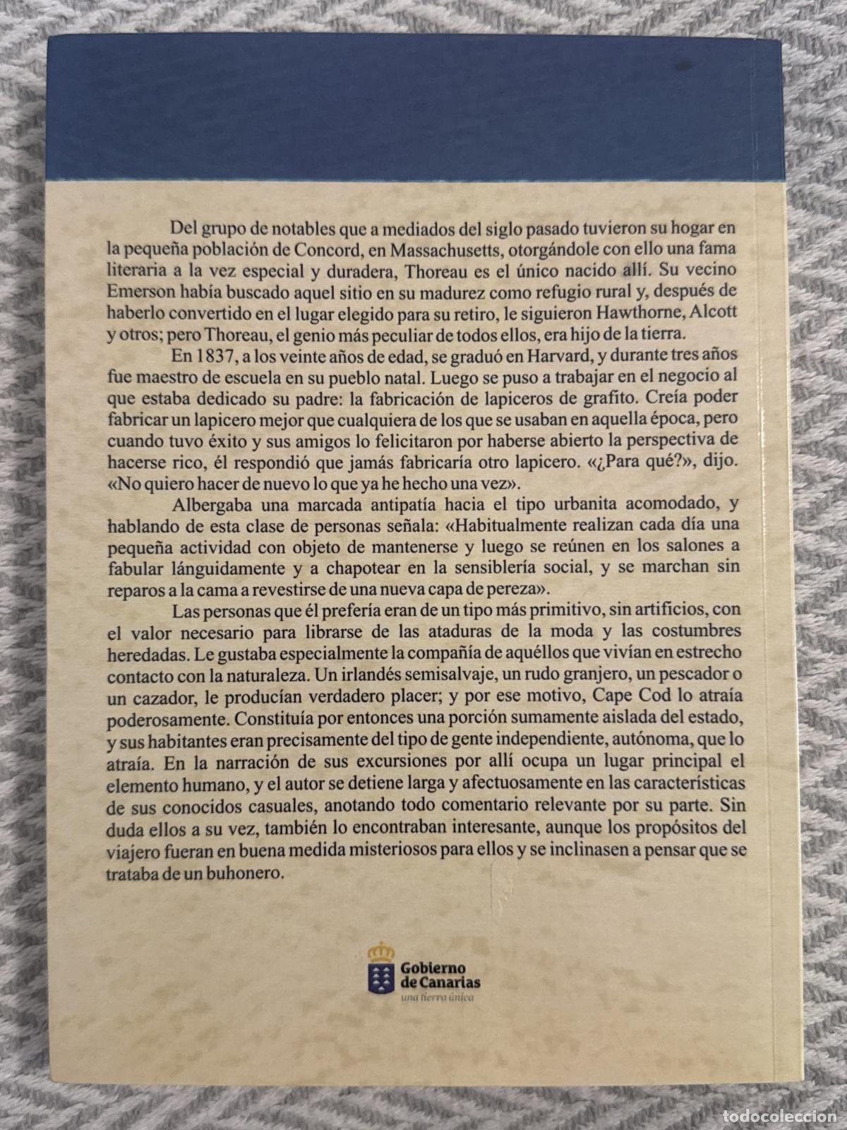 Libros: Cape Cod - Henry David Thoreau - Foto 3