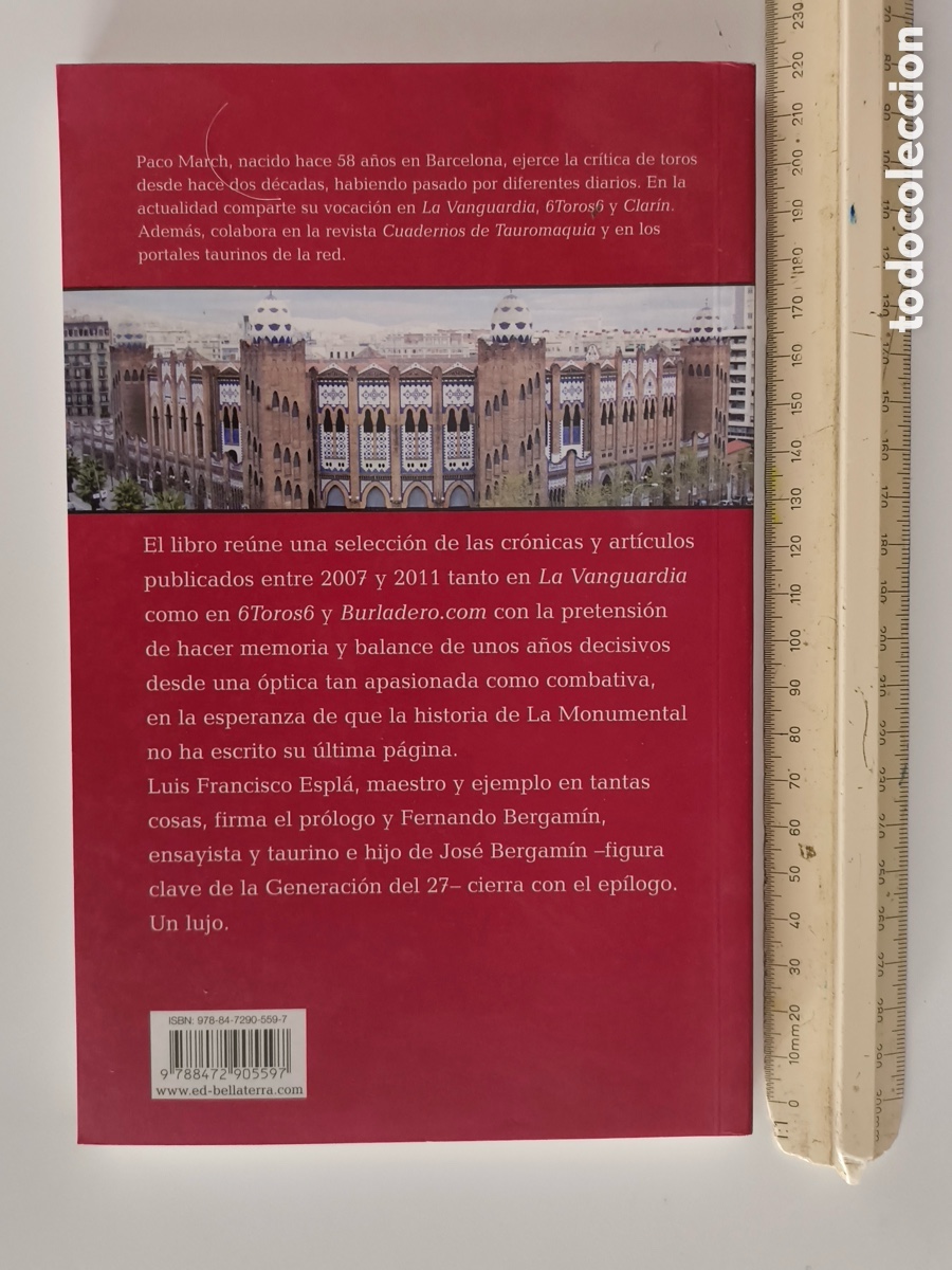 Libros: CRONICAS PARA UN ADIOS. LOS TOROS EN CATALU&Ntilde;A - Foto 2