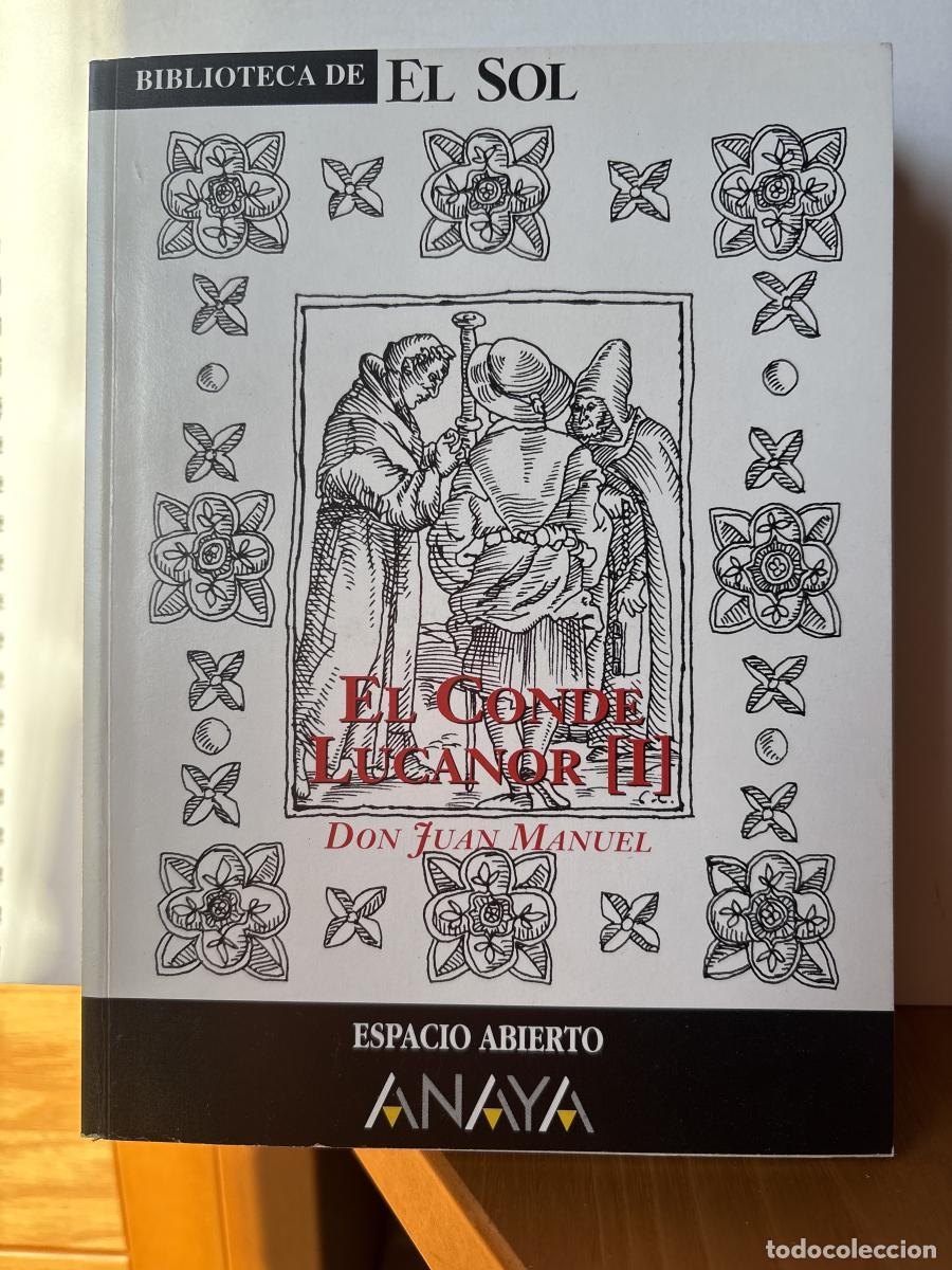 B&uuml;cher: EL CONDE LUCANOR(I). COLECCION BIBLIOTECA DE EL SOL. N&ordm;226. - DON JUAN MANUEL. TDK309