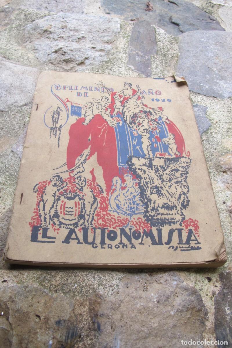 Libros: EL AUTONOMISTA. GERONA. SUPLEMENTO DE A&Ntilde;O 1929