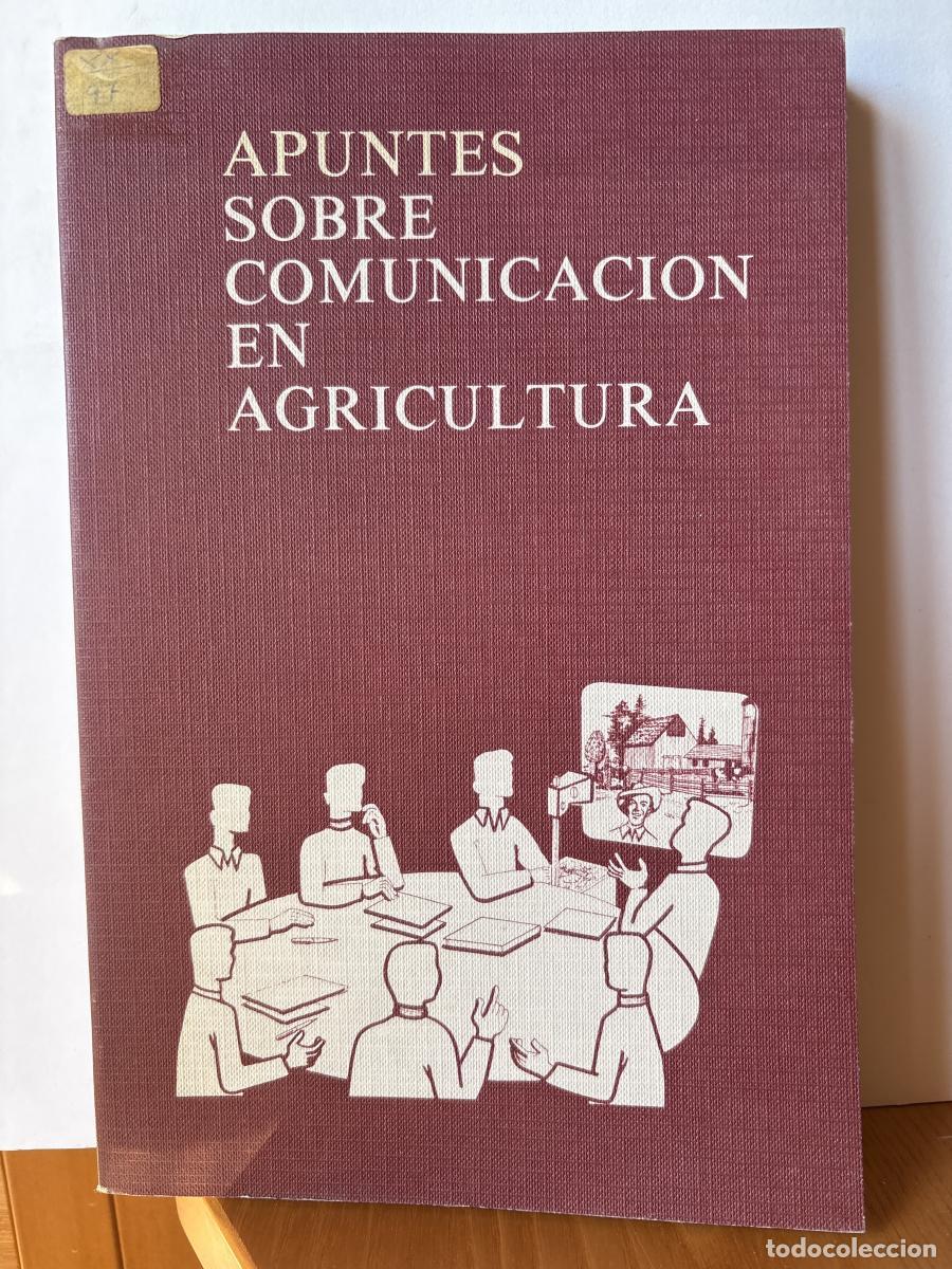 Libros: APUNTES SOBRE COMUNICACION EN AGRICULTURA - JOSE MAS CANDELA TDK449
