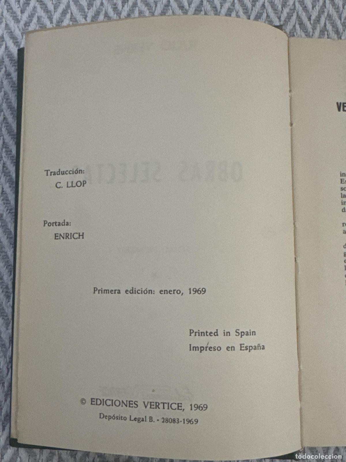 Libros: Obras selectas. Tomo primero - Julio Verne - Foto 5