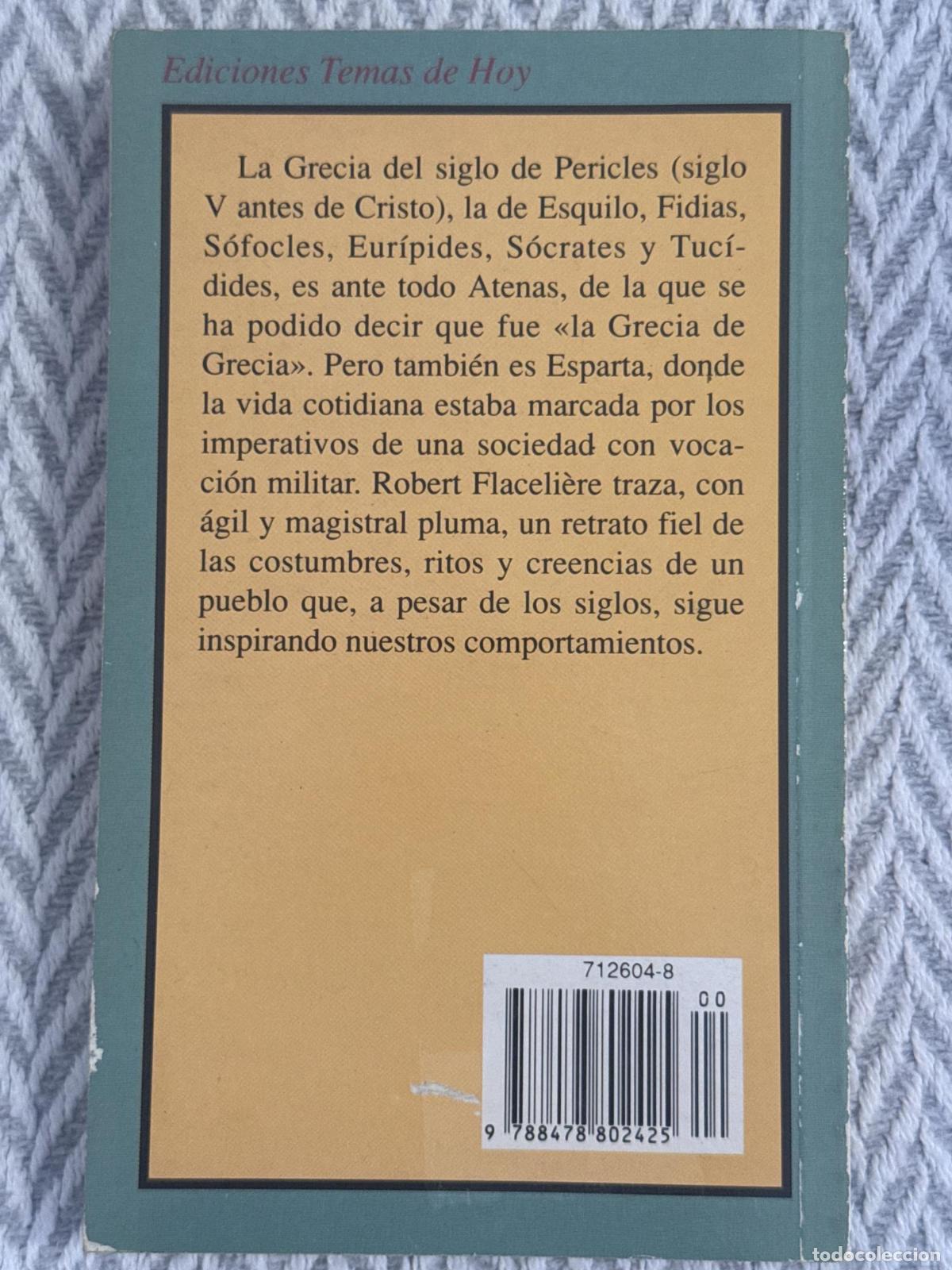 Libros: La vida cotidiana en Grecia en el siglo de Pericles - Robert Flaceli&egrave;re - Foto 3