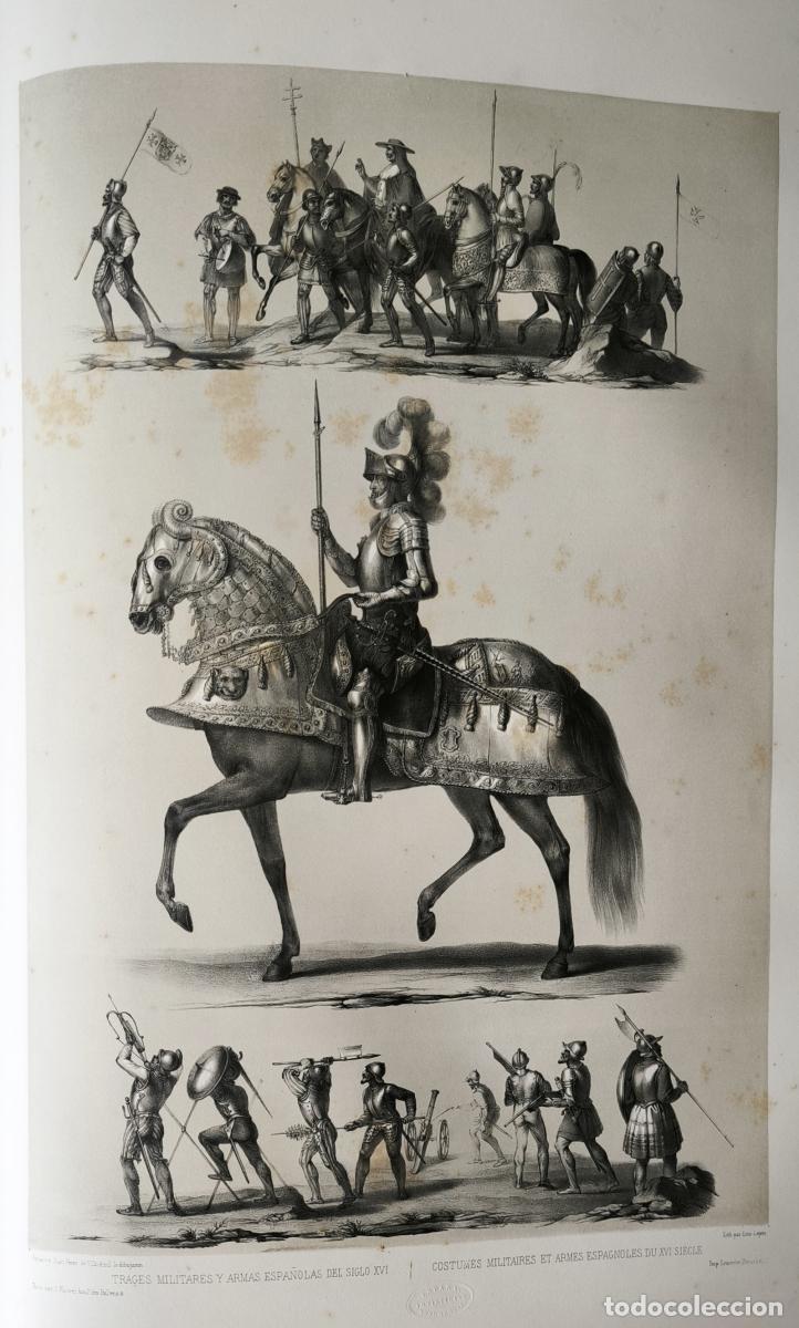 Libros: Trajes militares y armas espa&ntilde;olas del siglo XVI - Genaro P&eacute;rez de Villa-Amil - Patricio de la Escos