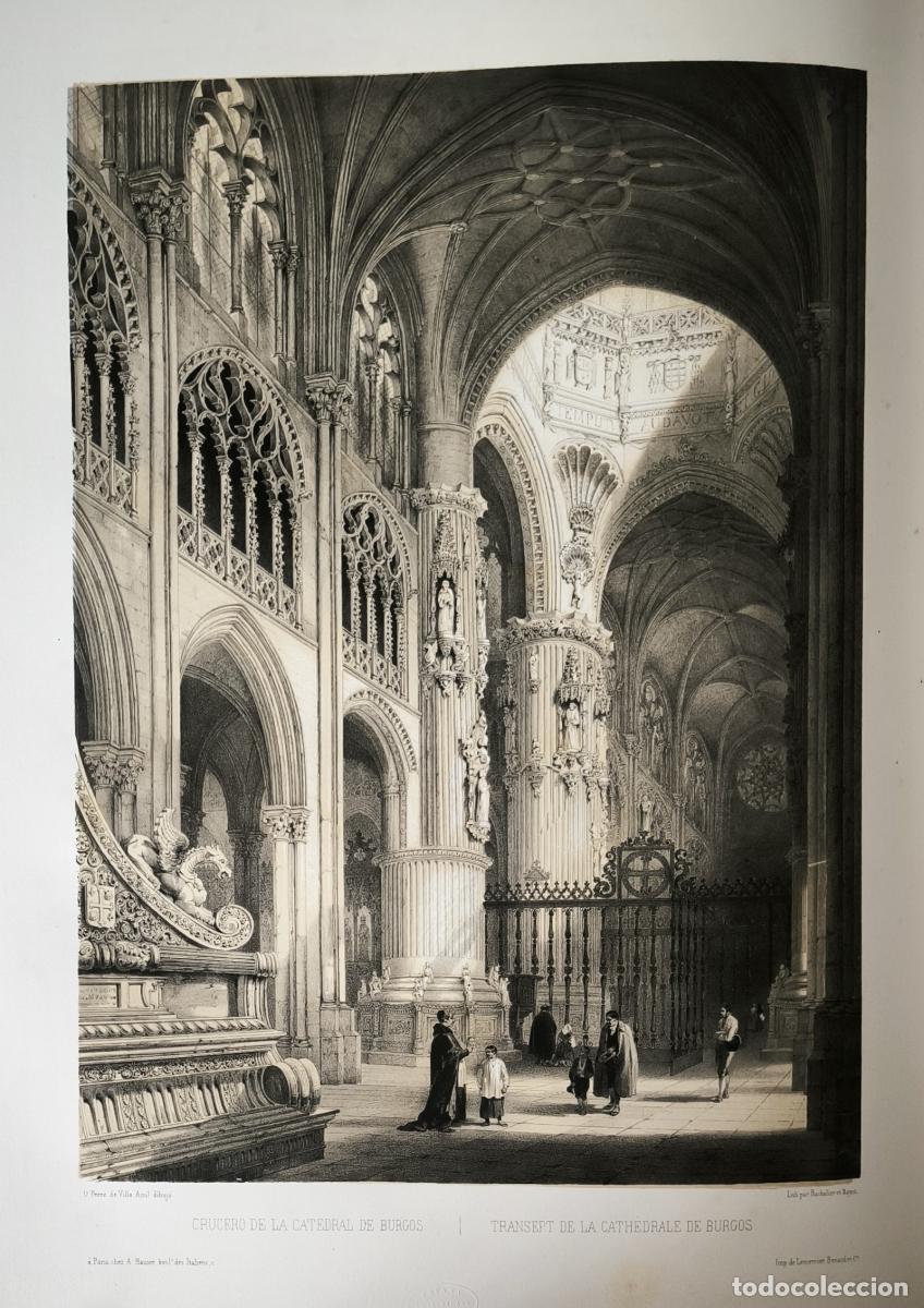 Libros: Crucero de la catedral de Burgos - Genaro P&eacute;rez de Villa-Amil - Patricio de la Escosura