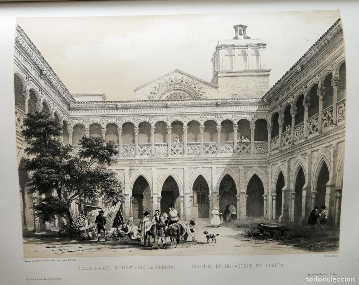 Libros: Patio de los enterramientos en el monasterio de Huerta (Soria) - Genaro P&eacute;rez de Villa-Amil - Patric