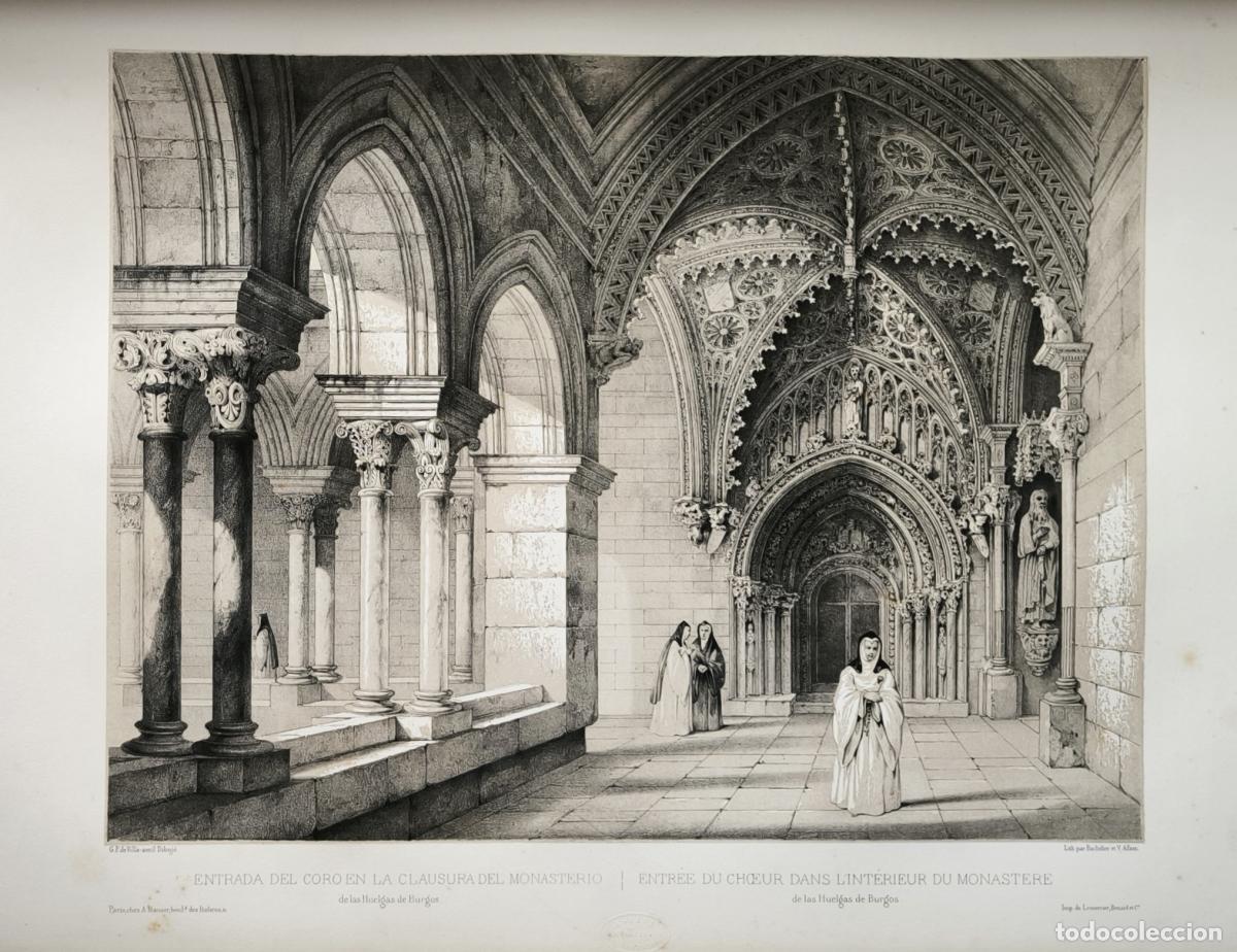Libros: Entrada al coro del monasterio de Santa Mar&iacute;a de las Huelgas de Burgos - Genaro P&eacute;rez de Villa-Amil