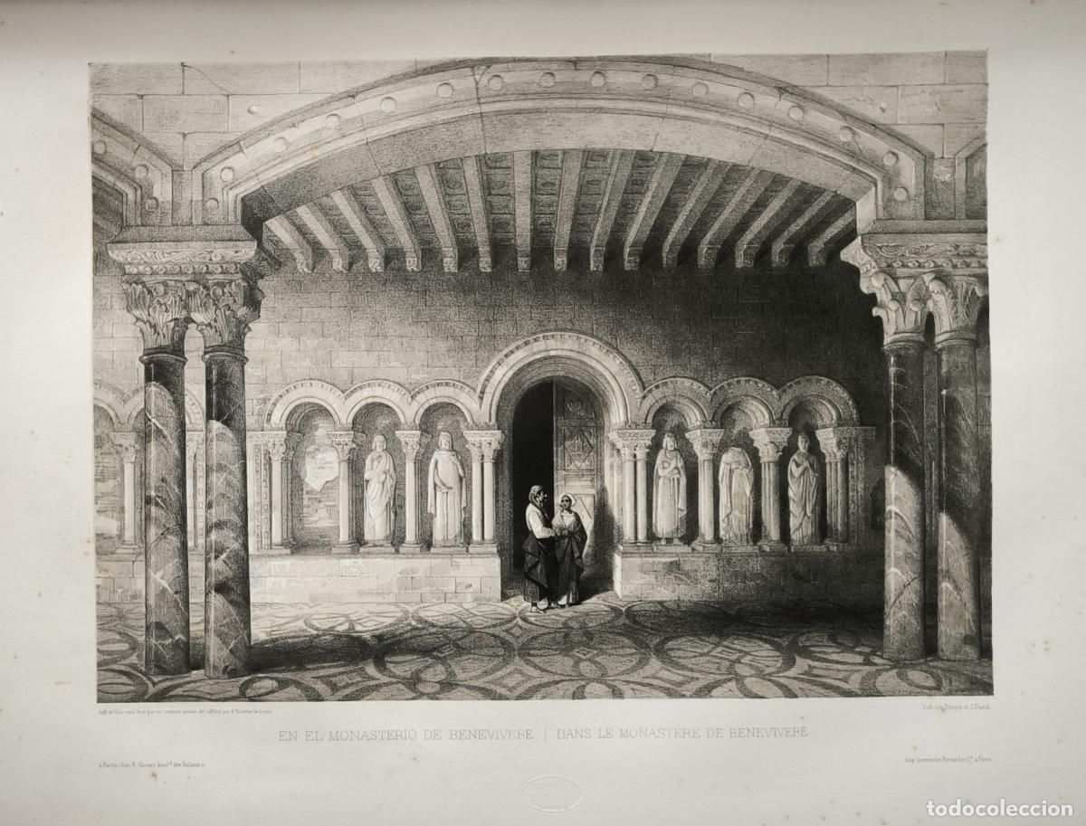 Livres: P&oacute;rtico del monasterio de Benev&iacute;vere (Palencia) - Genaro P&eacute;rez de Villa-Amil - Patricio de la Escosu
