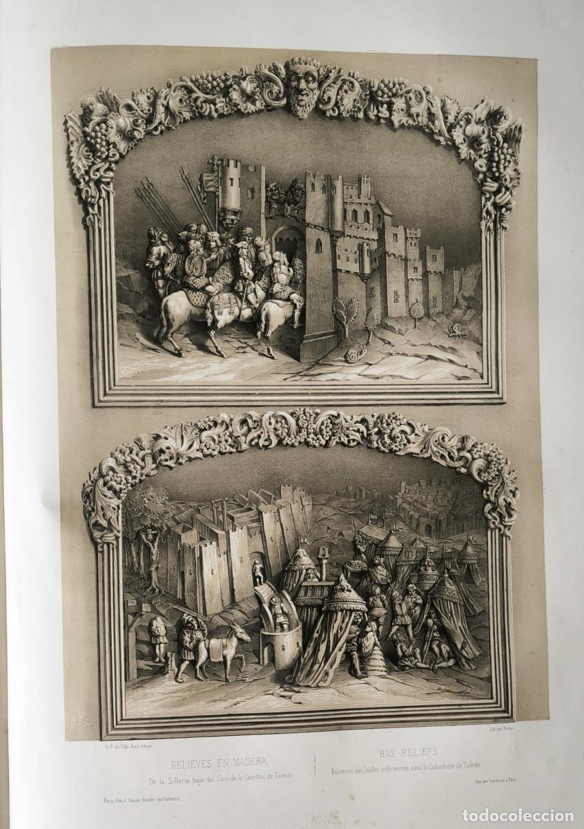 Livres: Relieves en madera de la siller&iacute;a baja, catedral de Toledo - Genaro P&eacute;rez de Villa-Amil - Patricio d