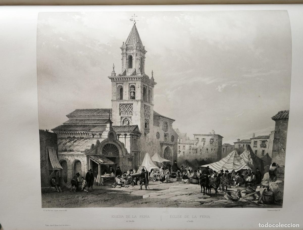 Livros em segunda m&atilde;o: Iglesia de la Feria en Sevilla - Genaro P&eacute;rez de Villa-Amil - Patricio de la Escosura